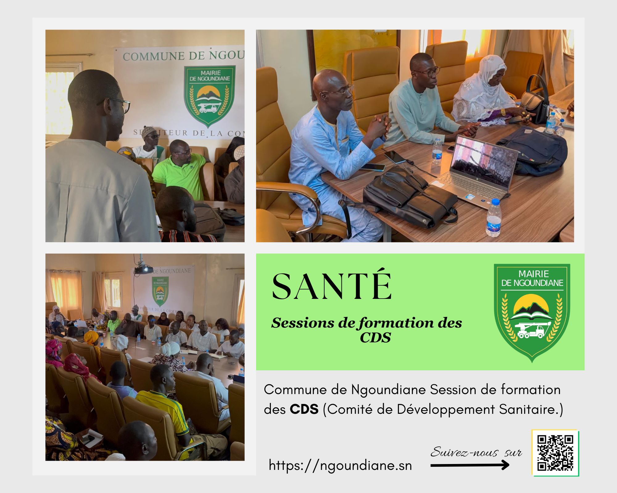 Renforcement des capacités des Comités de Développement Sanitaire à Ngoundia