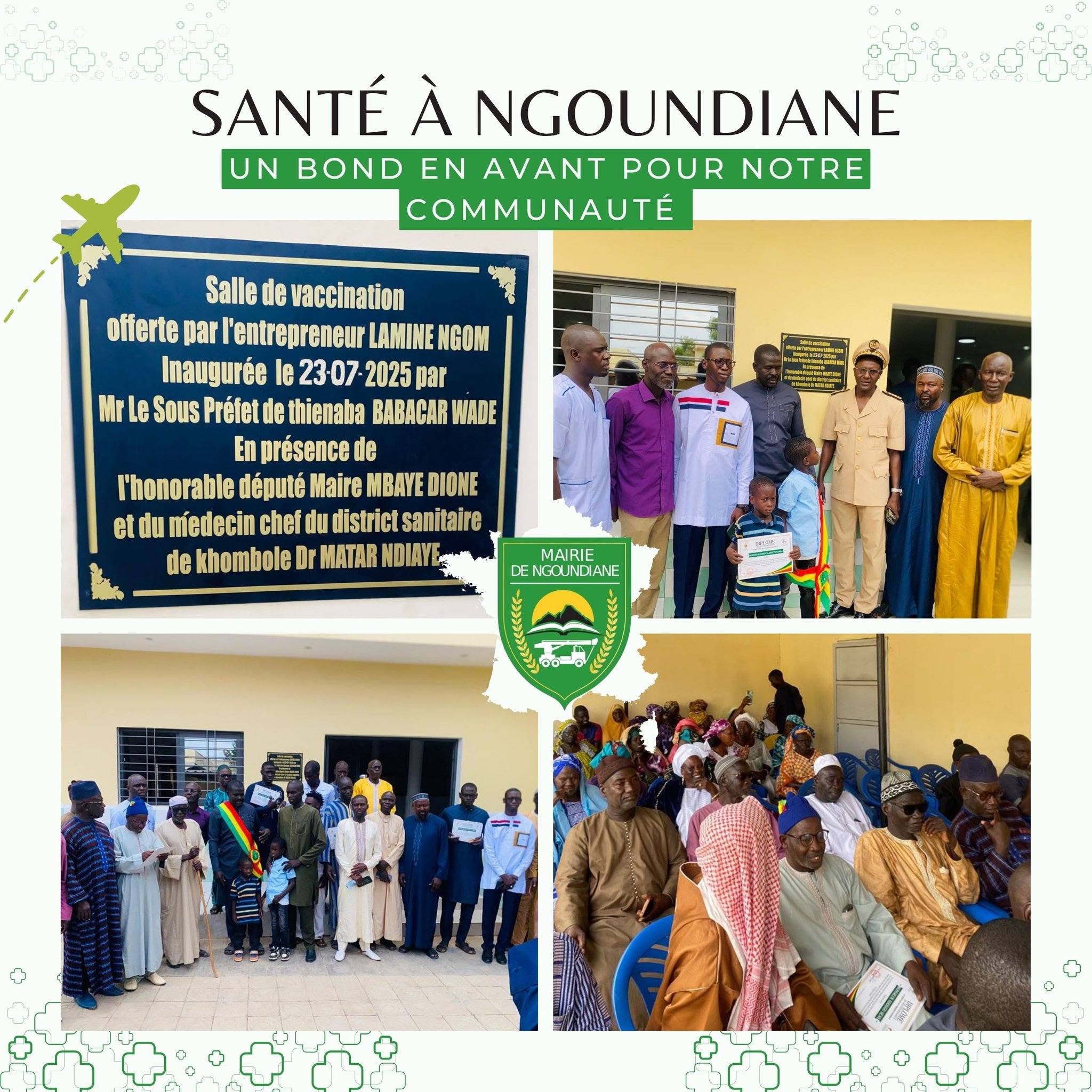 Renforcement du Plateau Sanitaire de Ngoundiane Centre